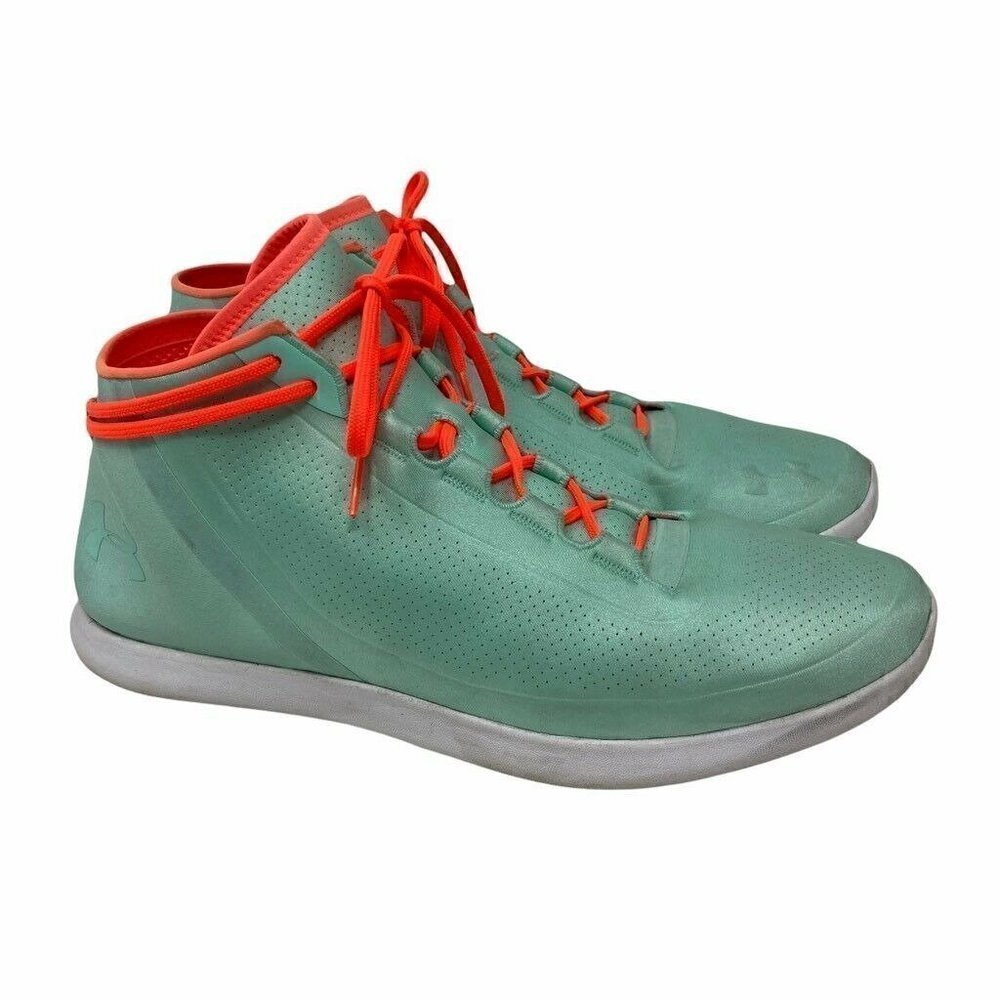 Under Armour Womens Speedform Studiolux Mid Athletic Shoes Blue 1255830-960 12